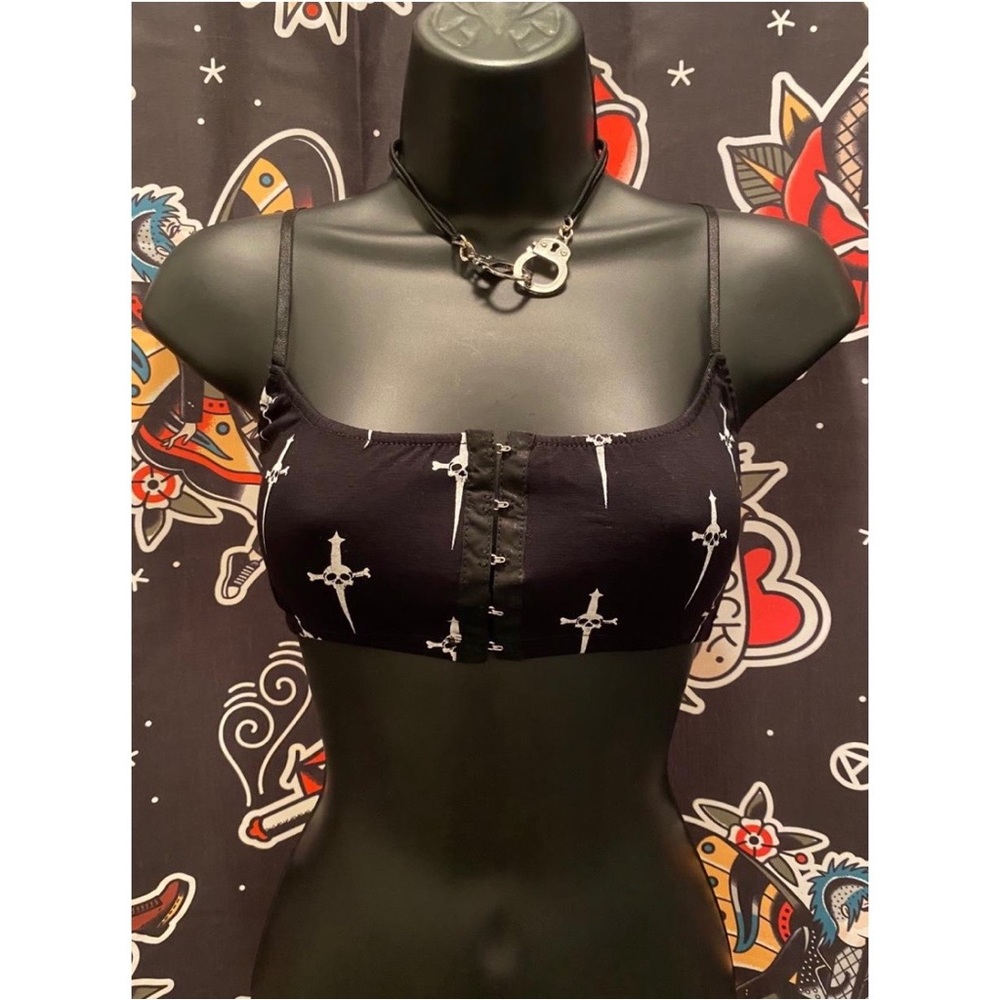Lip Service Daggers Corset Bralette